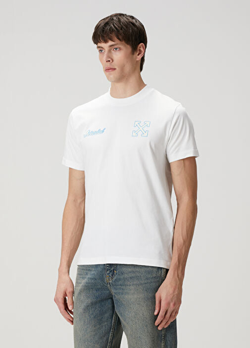 Off-White
logo print T-shirt