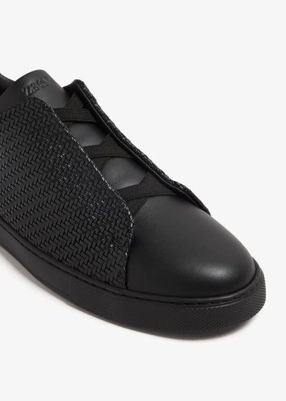 Zegna
leather low top sneakers