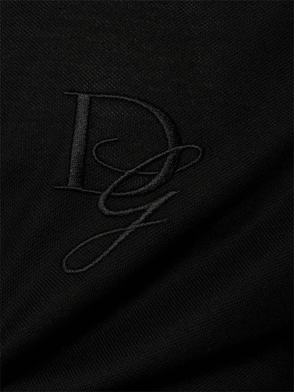 DOLCE & GABBANA Embroidered Logo Cotton Polo
