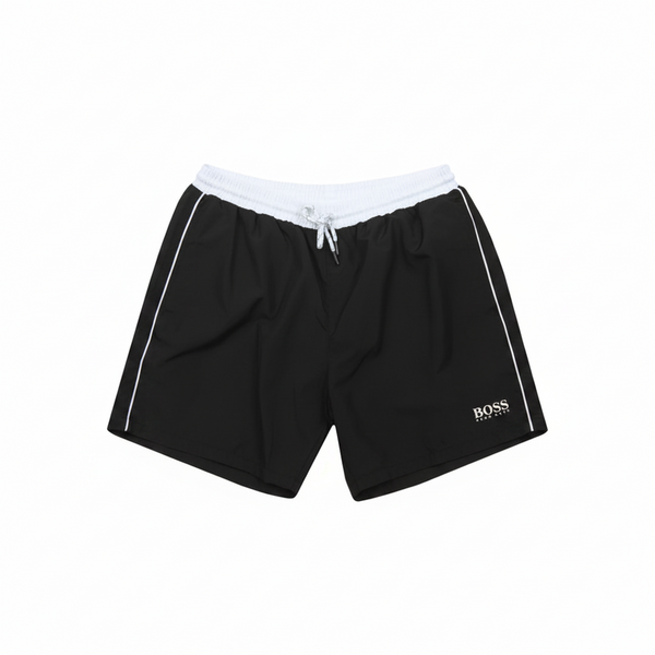 BOSS                                          QUICK-DRY SWIM SHORTS WITH LOGO PRINT