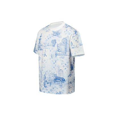 Louis Vuitton
Printed Cotton Pique T-Shirt