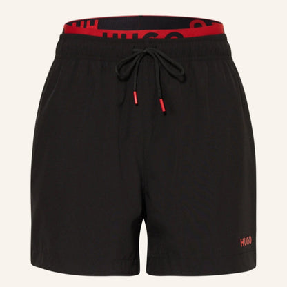 HUGO
logo swim shorts