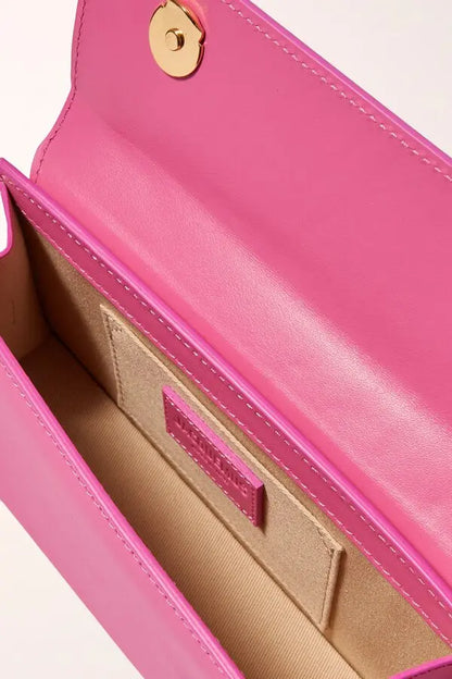 JACQUEMUS 
The Chiquito Long Leather Tote - Pink