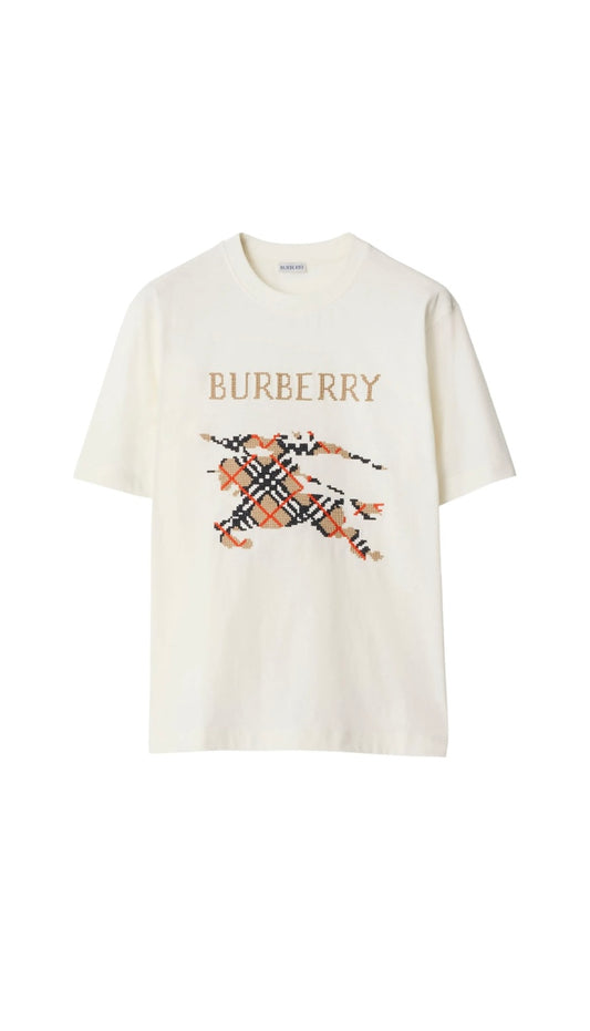 Burberry
cross-stitch EKD T-shirt