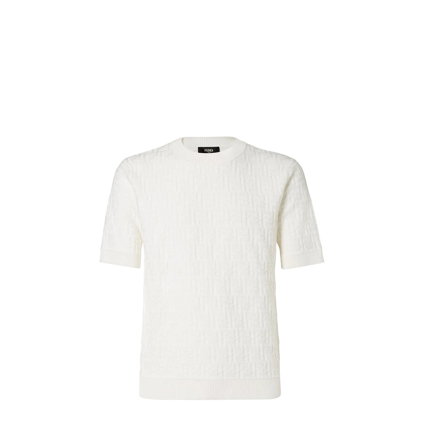 FENDI Sweater
White FF cotton pullover