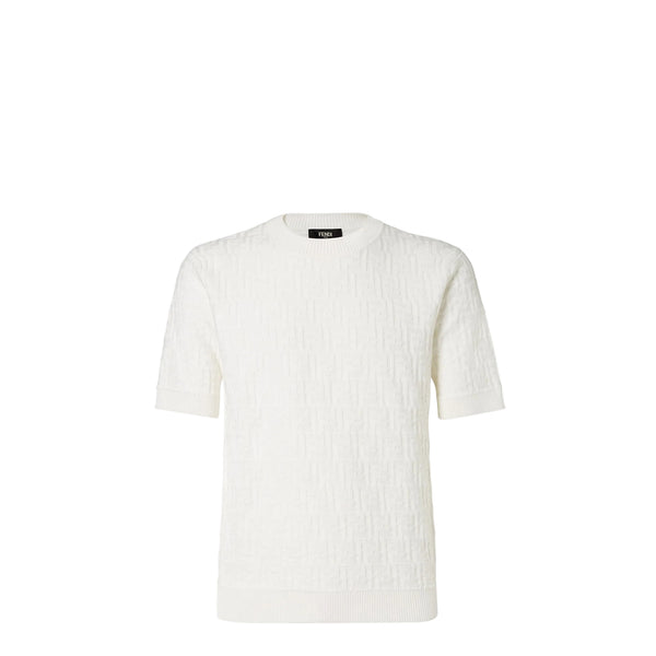 FENDI Sweater
White FF cotton pullover