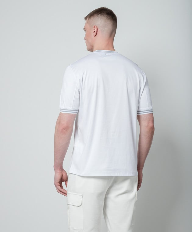 BRUNELLO CUCINELLI
White t-shirt with logo