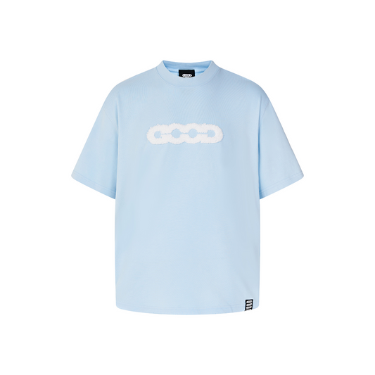 GOODBRAND Cloud Logo Tee Light Blue