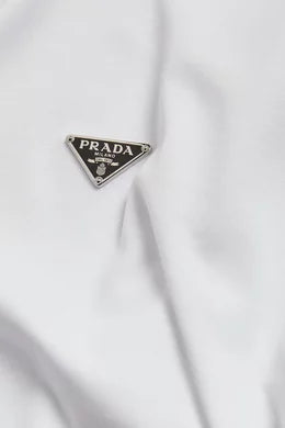 Prada logo-plaque T-shirt