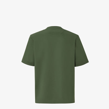 FENDI T-Shirt Green cotton T-shirt