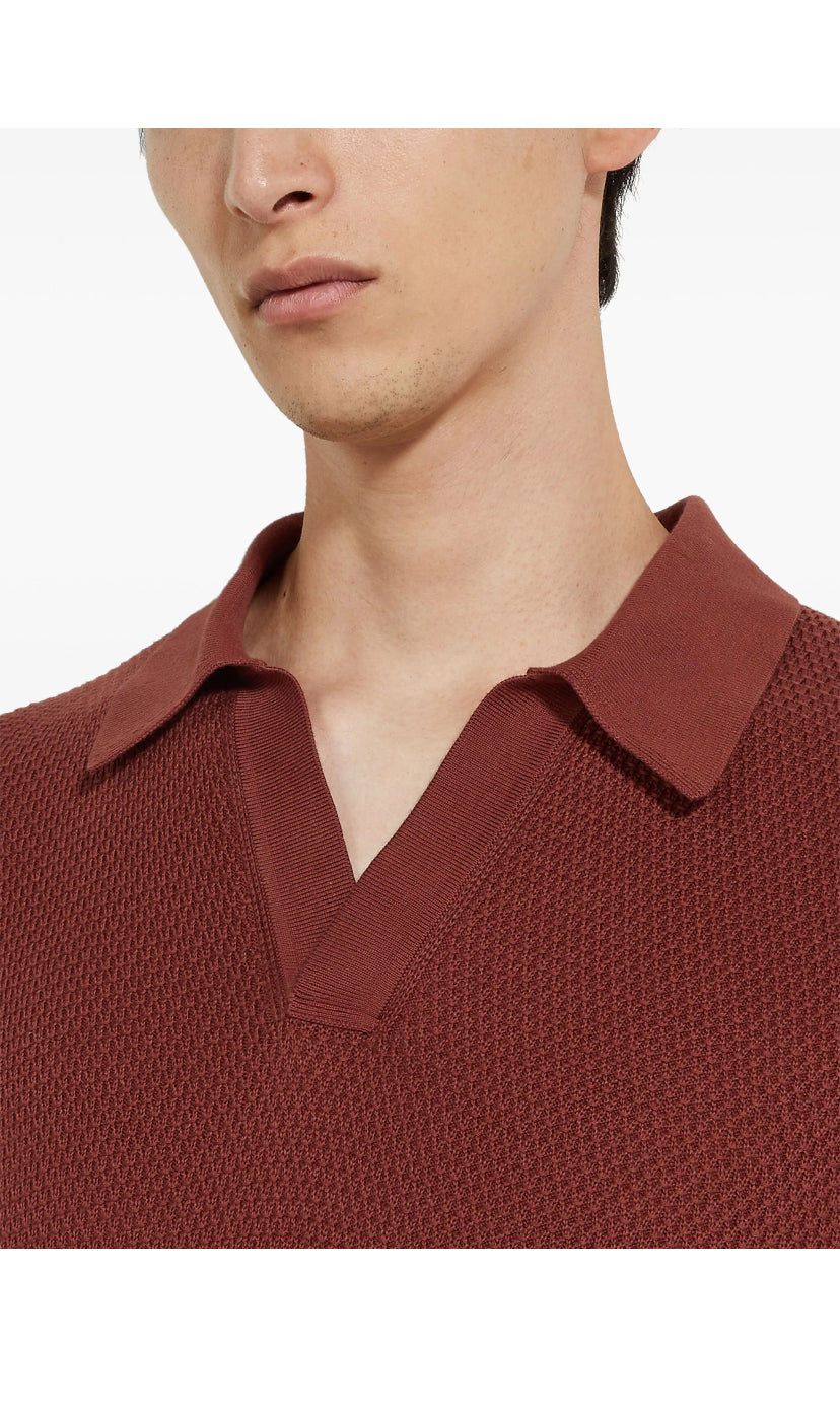 Zegna
cotton polo shirt