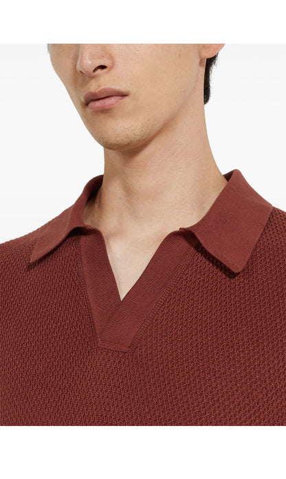 Zegna
cotton polo shirt