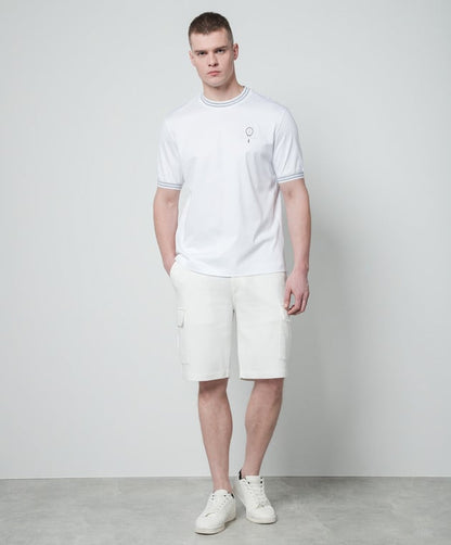 BRUNELLO CUCINELLI
White t-shirt with logo