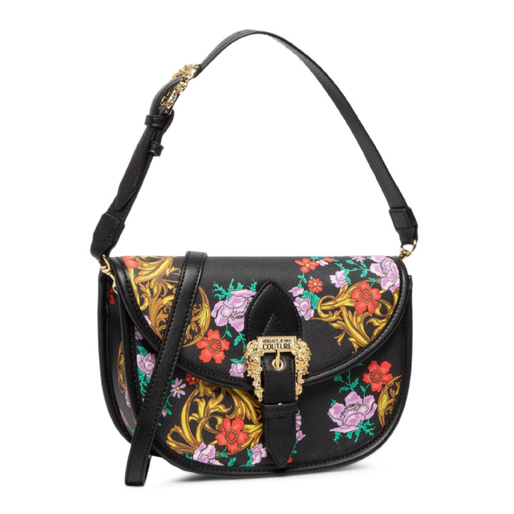 VERSACE JEANS COUTURE SUN FLOWER GARLAND CROSSBODY BAG