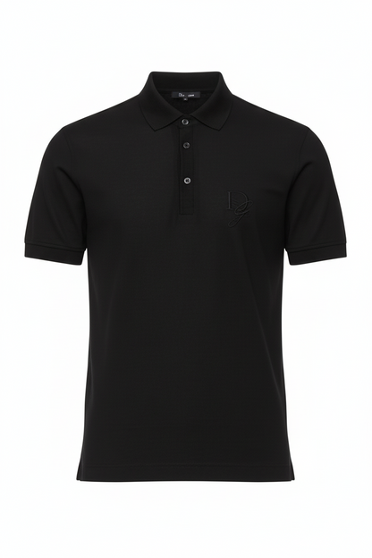 DOLCE & GABBANA Embroidered Logo Cotton Polo