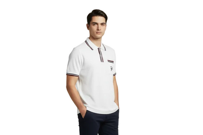 Dolce & Gabbana
DG-embroidered cotton polo shirt