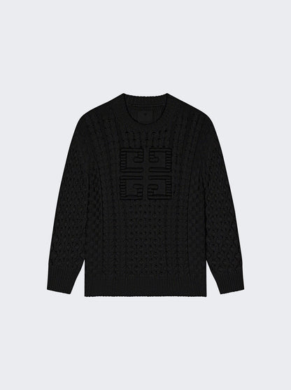 Givenchy
4g Cable-knit Sweater Black