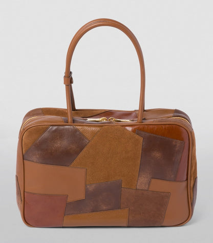 MIU MIU
Patchwork Top-Handle Bag