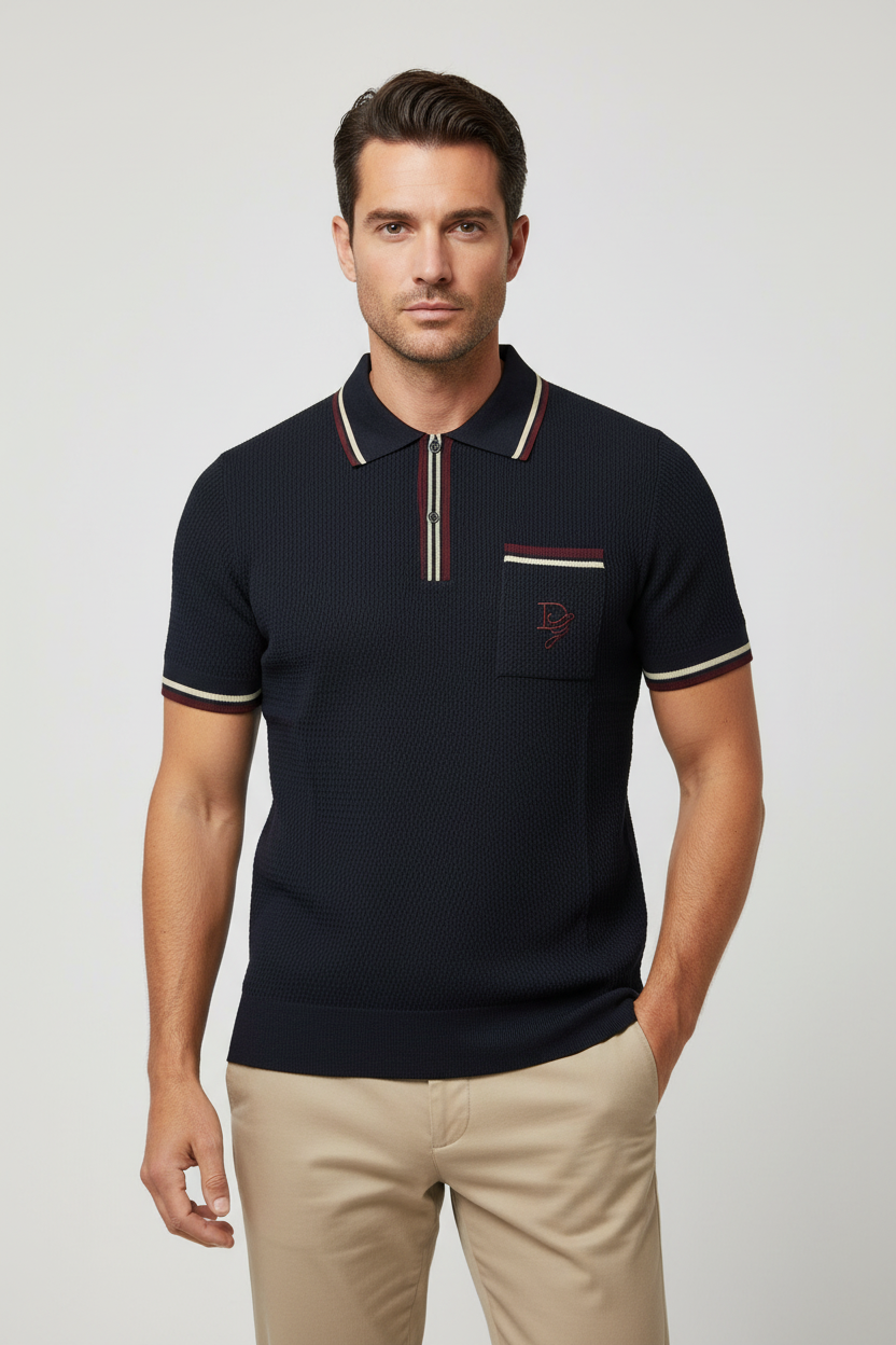 Dolce & Gabbana
DG-embroidered cotton polo shirt