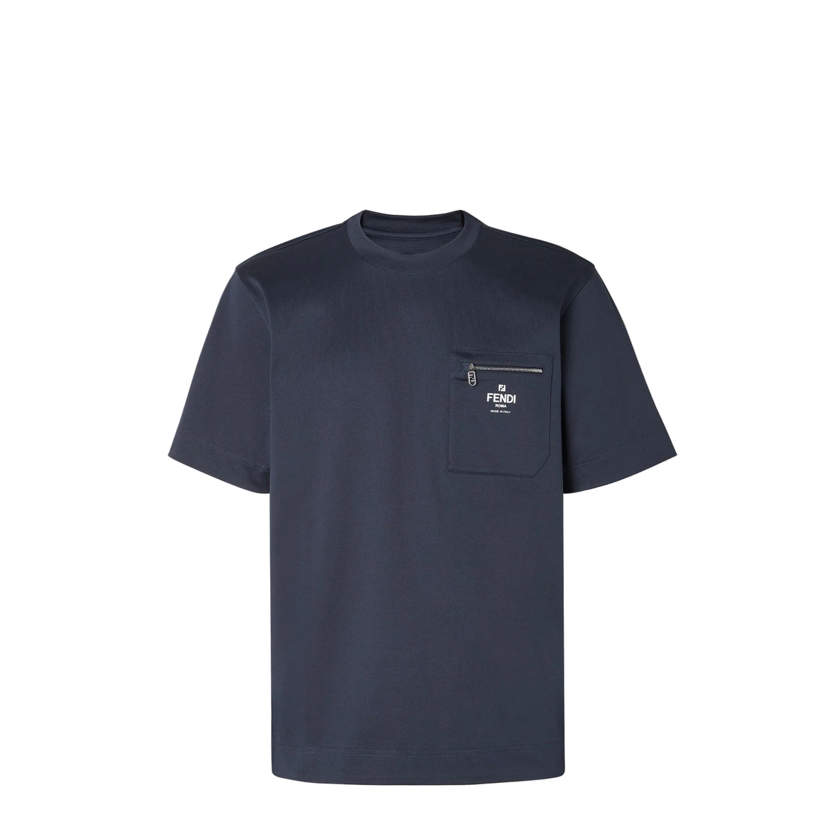 FENDI
logo-print cotton T-shirt