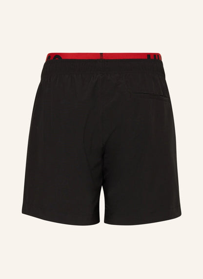HUGO
logo swim shorts