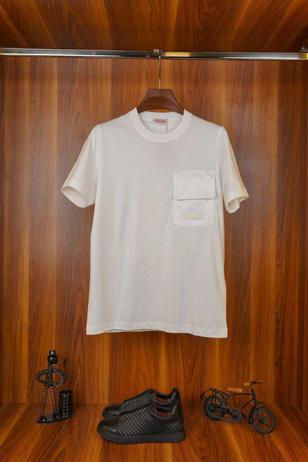 VALENTINO GARAVANI Vltn-Patch Cotton T-Shirt