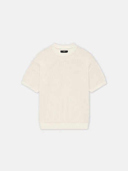 AMIRI CROCHET MESH SHIRT