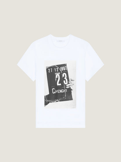 T-shirt in cotton with GIVENCHY Clapperboard print