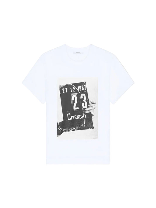 T-shirt in cotton with GIVENCHY Clapperboard print