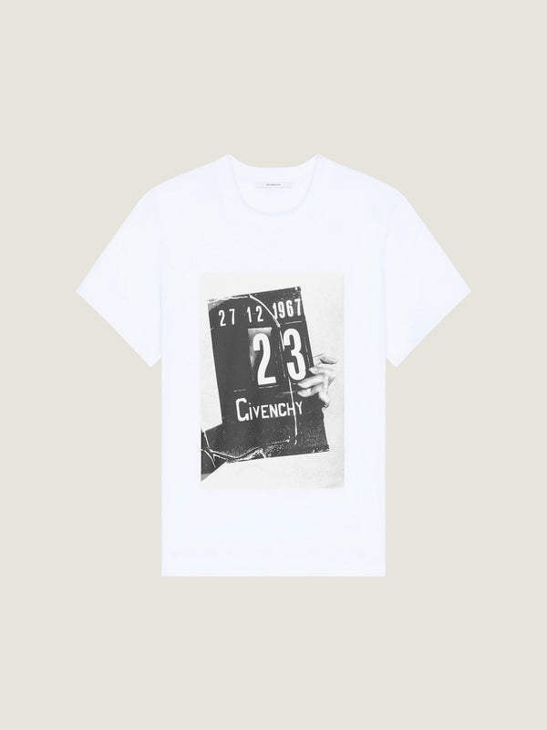 T-shirt in cotton with GIVENCHY Clapperboard print