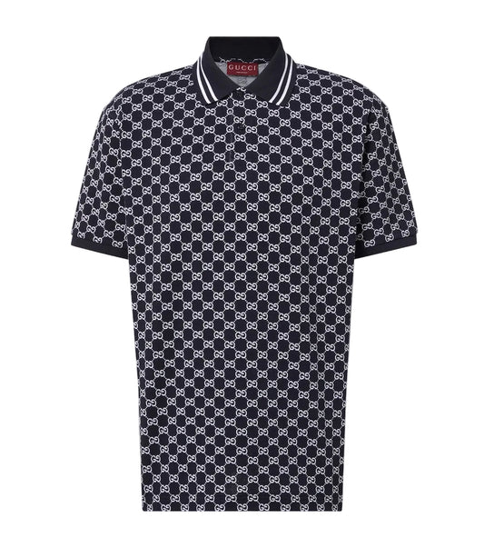 Gucci
GG cotton piquet jacquard polo shirt