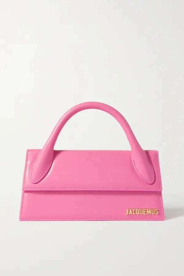 JACQUEMUS The Chiquito Long Leather Tote - Pink