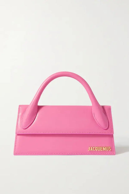 JACQUEMUS 
The Chiquito Long Leather Tote - Pink