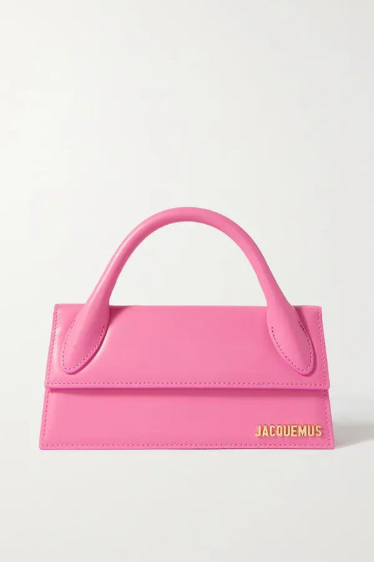 JACQUEMUS 
The Chiquito Long Leather Tote - Pink