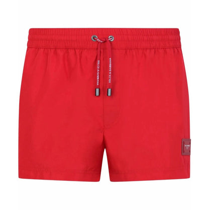 Dolce & Gabbana logo-tag swim shorts