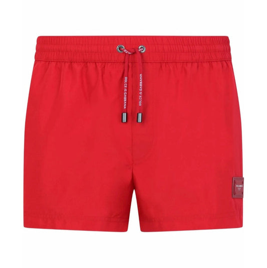 Dolce & Gabbana logo-tag swim shorts
