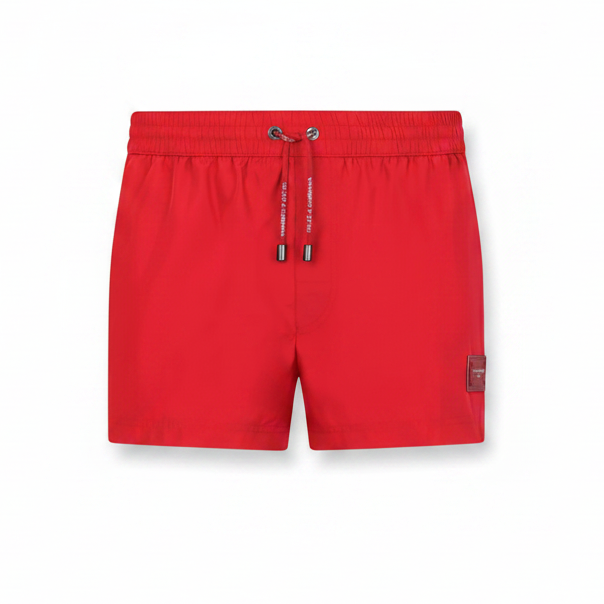 Dolce & Gabbana logo-tag swim shorts