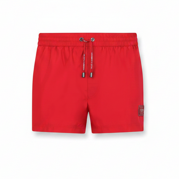 Dolce & Gabbana logo-tag swim shorts
