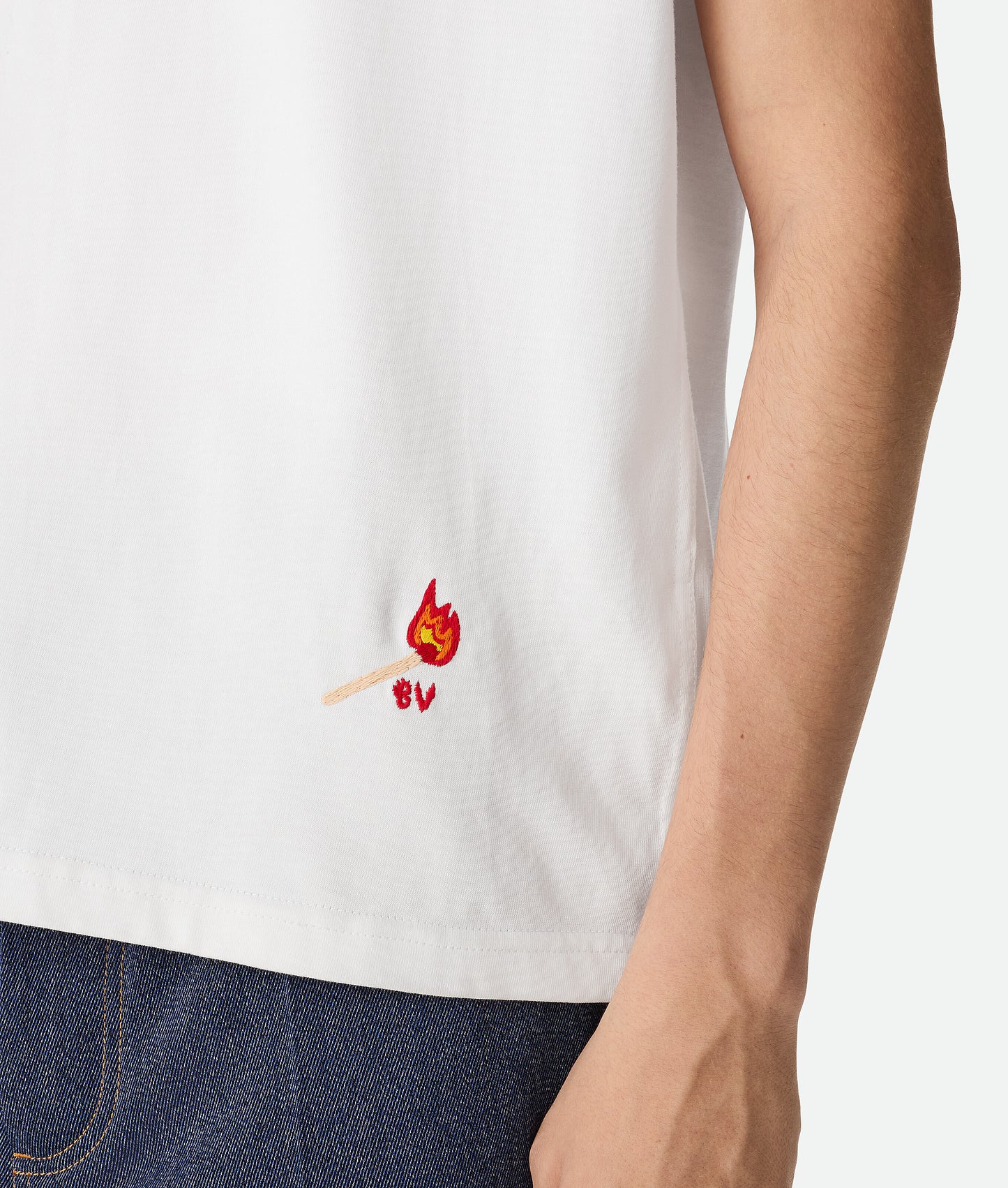 Bottega Veneta Jersey T-Shirt 'White'