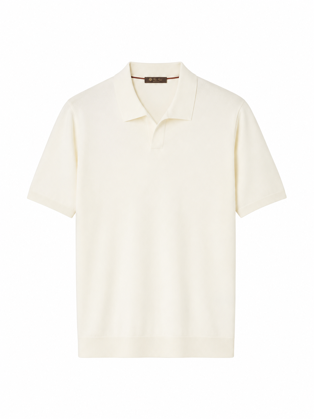 LORO PIANA
Cotton and Silk-Blend Piqué Polo Shirt