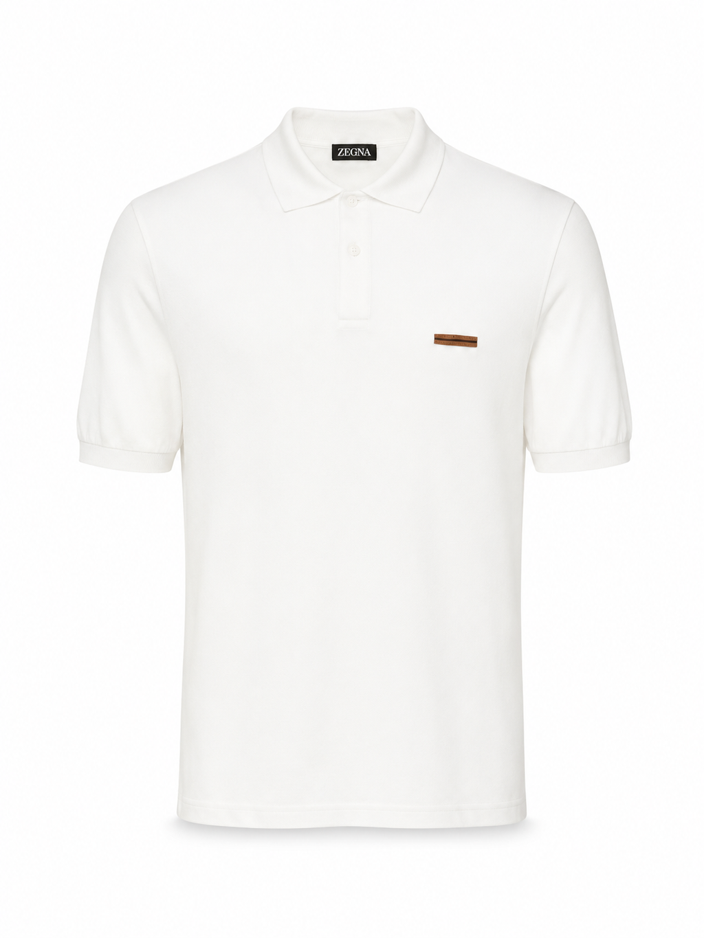 Zegna
piqué cotton polo shirt