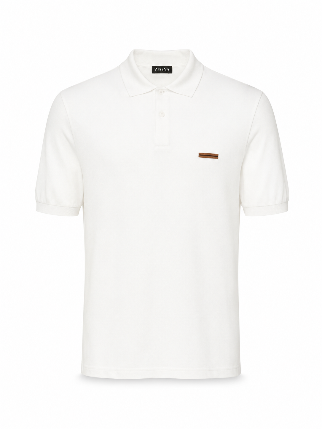 Zegna
piqué cotton polo shirt