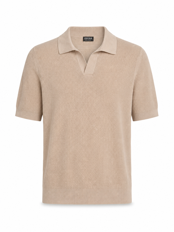 Zegna
cotton polo shirt
