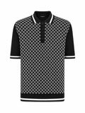BALMAIN Mini Monogram Polo Shirt
