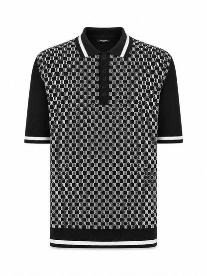 BALMAIN
Mini Monogram Polo Shirt