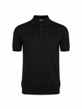 Fendi black Wool Polo Shirt