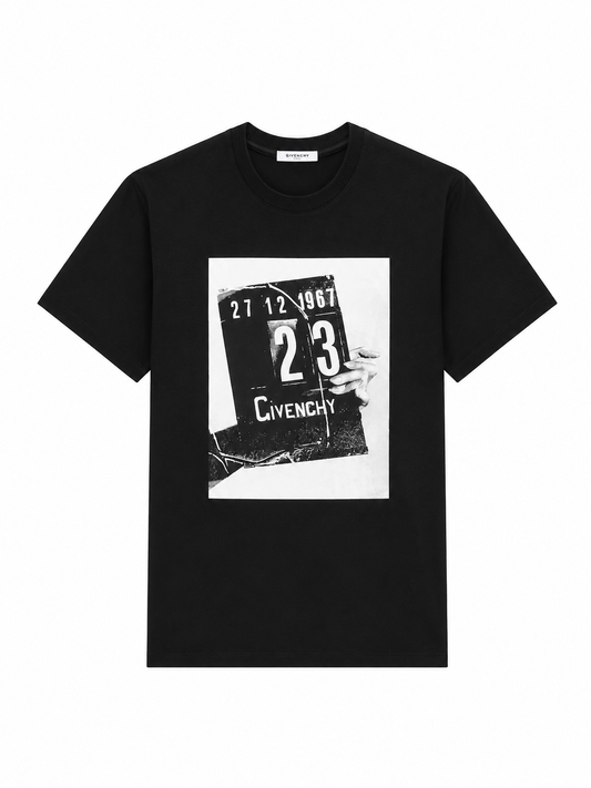 T-shirt in cotton with Clapperboard print