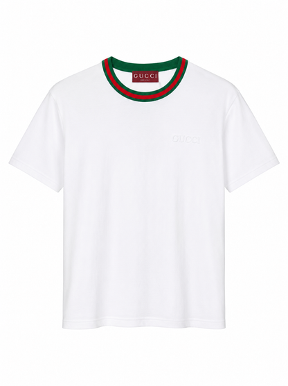 GUCCI
New 70s printed cotton jersey T-shirt