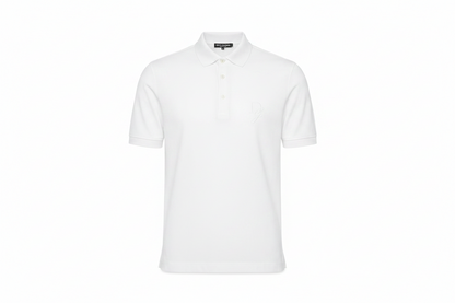 DOLCE & GABBANA Embroidered Logo Cotton Polo