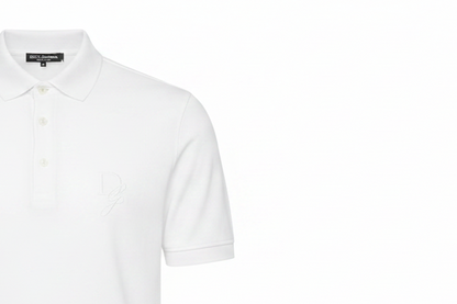 DOLCE & GABBANA Embroidered Logo Cotton Polo